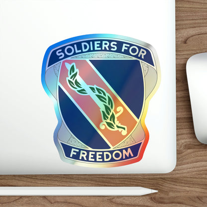 43rd Adjutant General Battalion (U.S. Army) Holographic STICKER Die-Cut Vinyl Decal-The Sticker Space