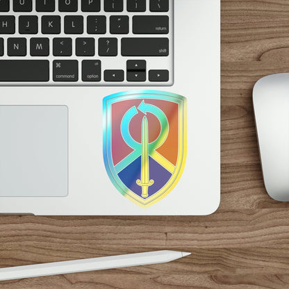 451 Sustainment Command 2 (U.S. Army) Holographic STICKER Die-Cut Vinyl Decal-The Sticker Space