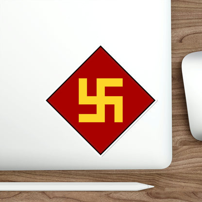 45th Infantry Division 1924-1939 Pre-1930's Swastika (U.S. Army) STICKER Vinyl Die-Cut Decal-The Sticker Space