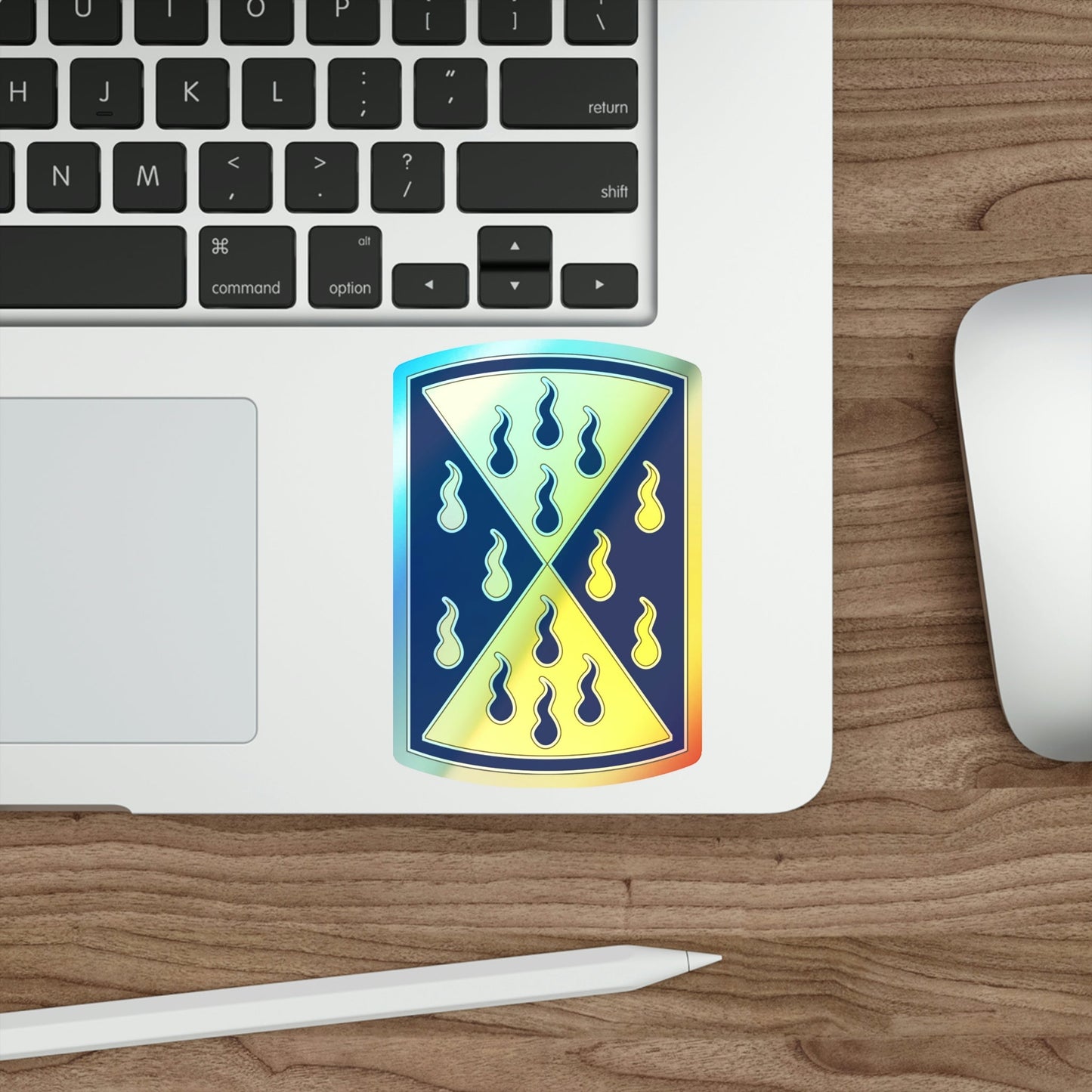 464 Chemical Brigade (U.S. Army) Holographic STICKER Die-Cut Vinyl Decal-The Sticker Space