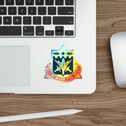 46th Adjutant General Battalion (U.S. Army) Holographic STICKER Die-Cut Vinyl Decal-The Sticker Space