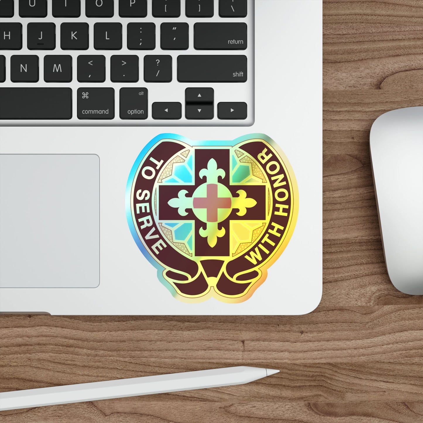 47 Field Hospital (U.S. Army) Holographic STICKER Die-Cut Vinyl Decal-The Sticker Space