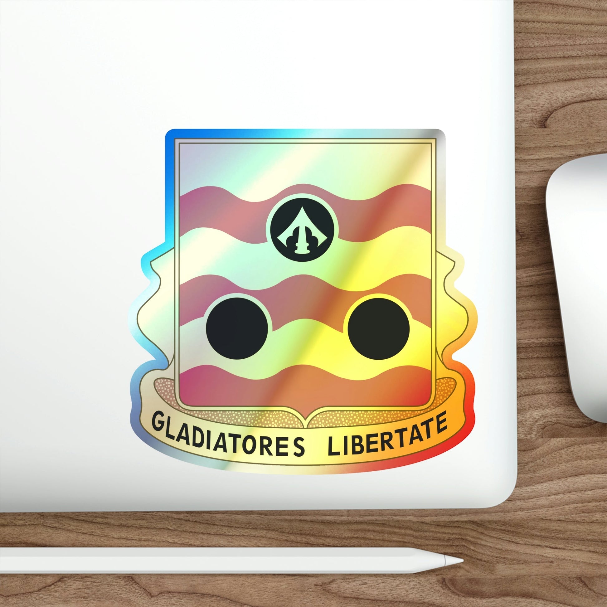 478th Antiaircraft Artillery Battalion (U.S. Army) Holographic STICKER Die-Cut Vinyl Decal-The Sticker Space