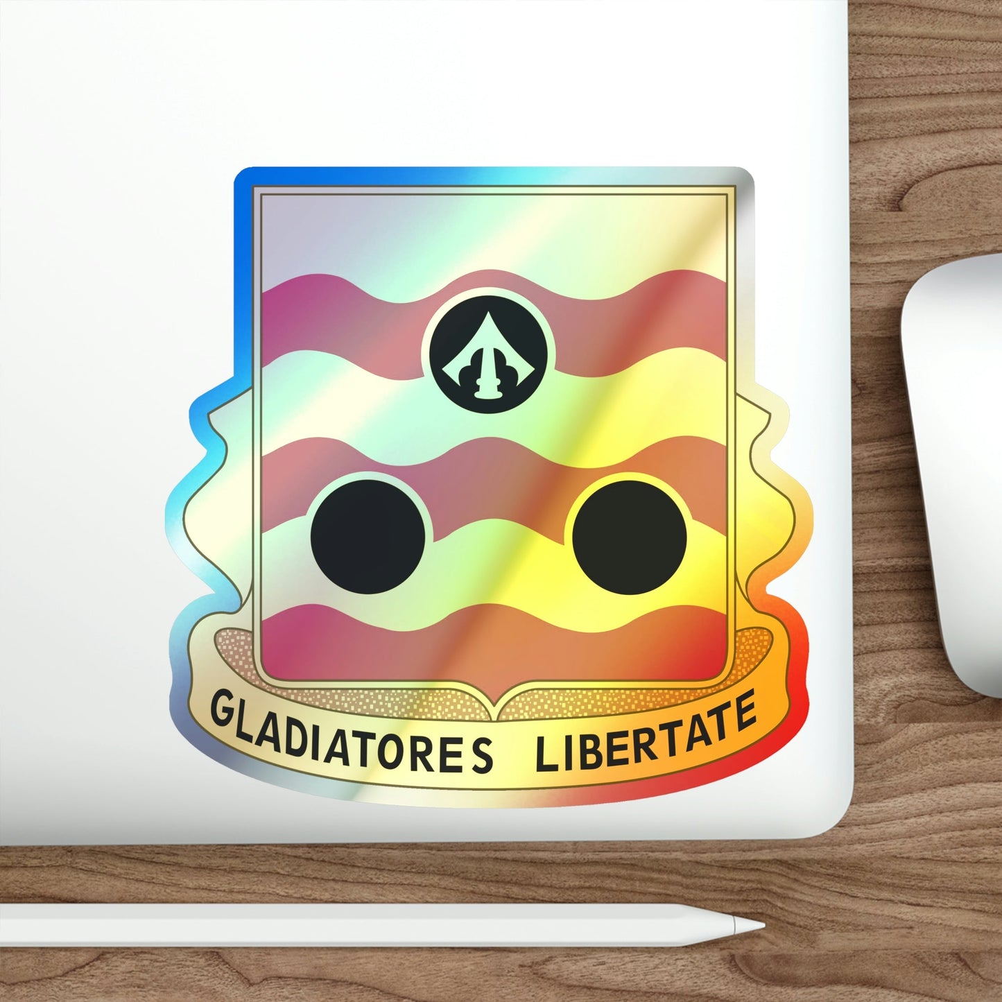 478th Antiaircraft Artillery Battalion (U.S. Army) Holographic STICKER Die-Cut Vinyl Decal-The Sticker Space