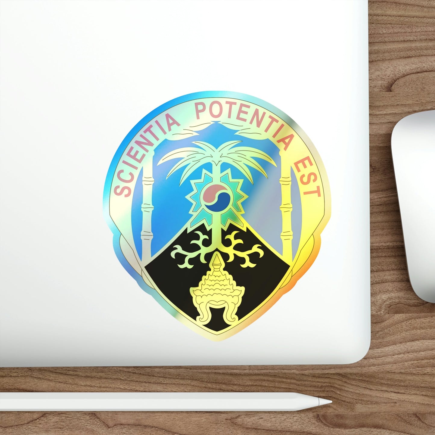 500 Military Intelligence Brigade 2 (U.S. Army) Holographic STICKER Die-Cut Vinyl Decal-The Sticker Space