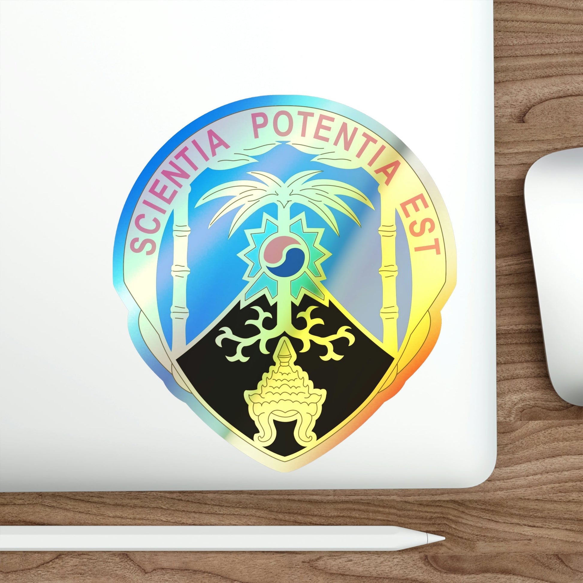 500 Military Intelligence Brigade 2 (U.S. Army) Holographic STICKER Die-Cut Vinyl Decal-The Sticker Space