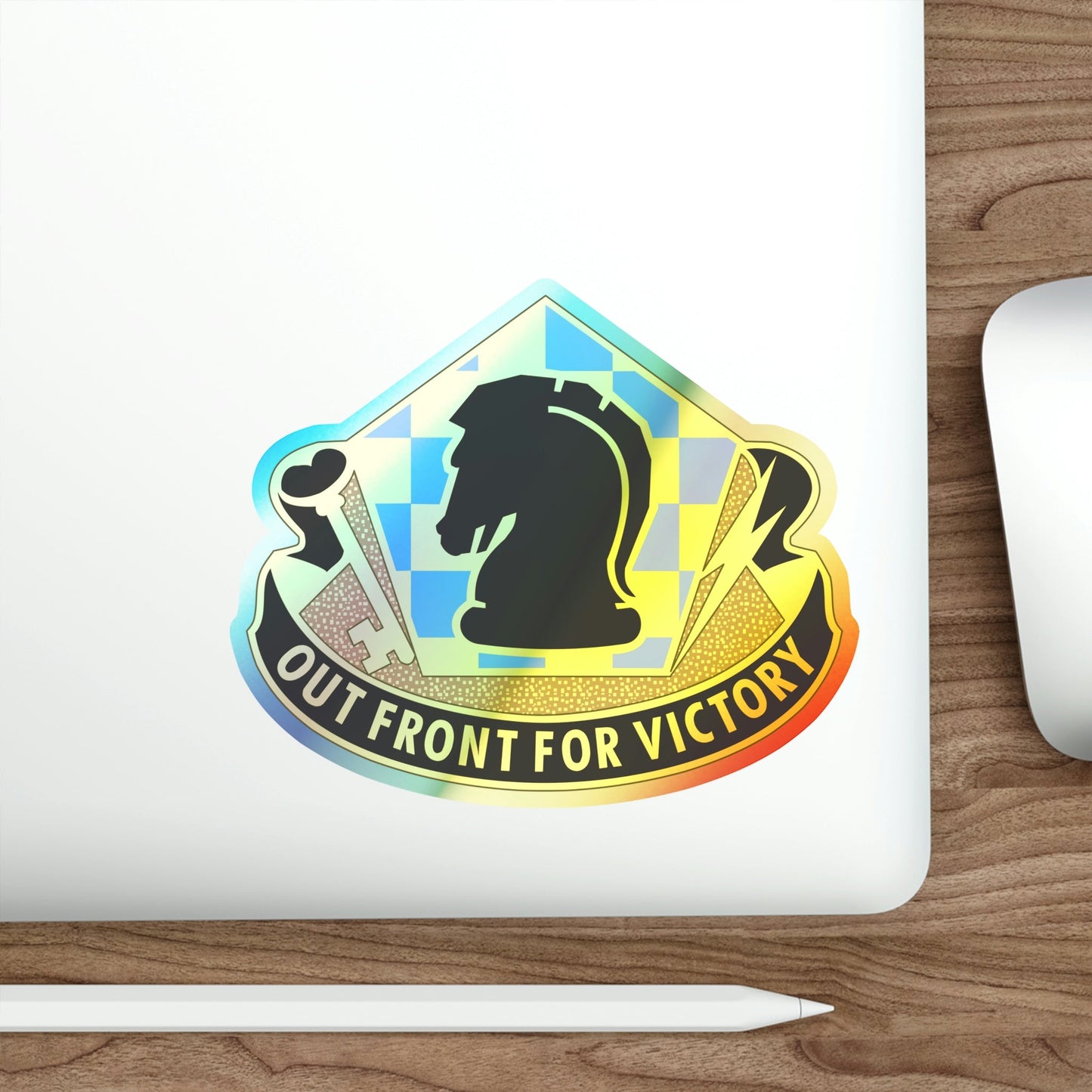 505 Military Intelligence Brigade 2 (U.S. Army) Holographic STICKER Die-Cut Vinyl Decal-The Sticker Space