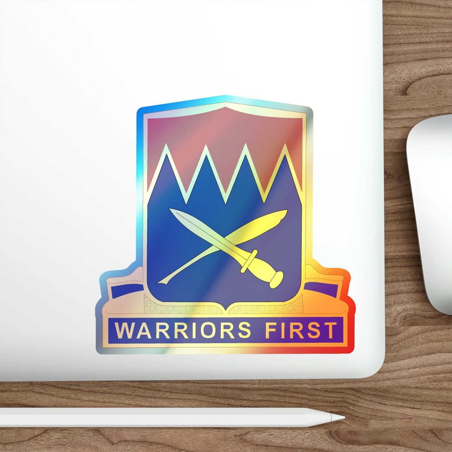 509 Personnel Services Battalion (U.S. Army) Holographic STICKER Die-Cut Vinyl Decal-The Sticker Space