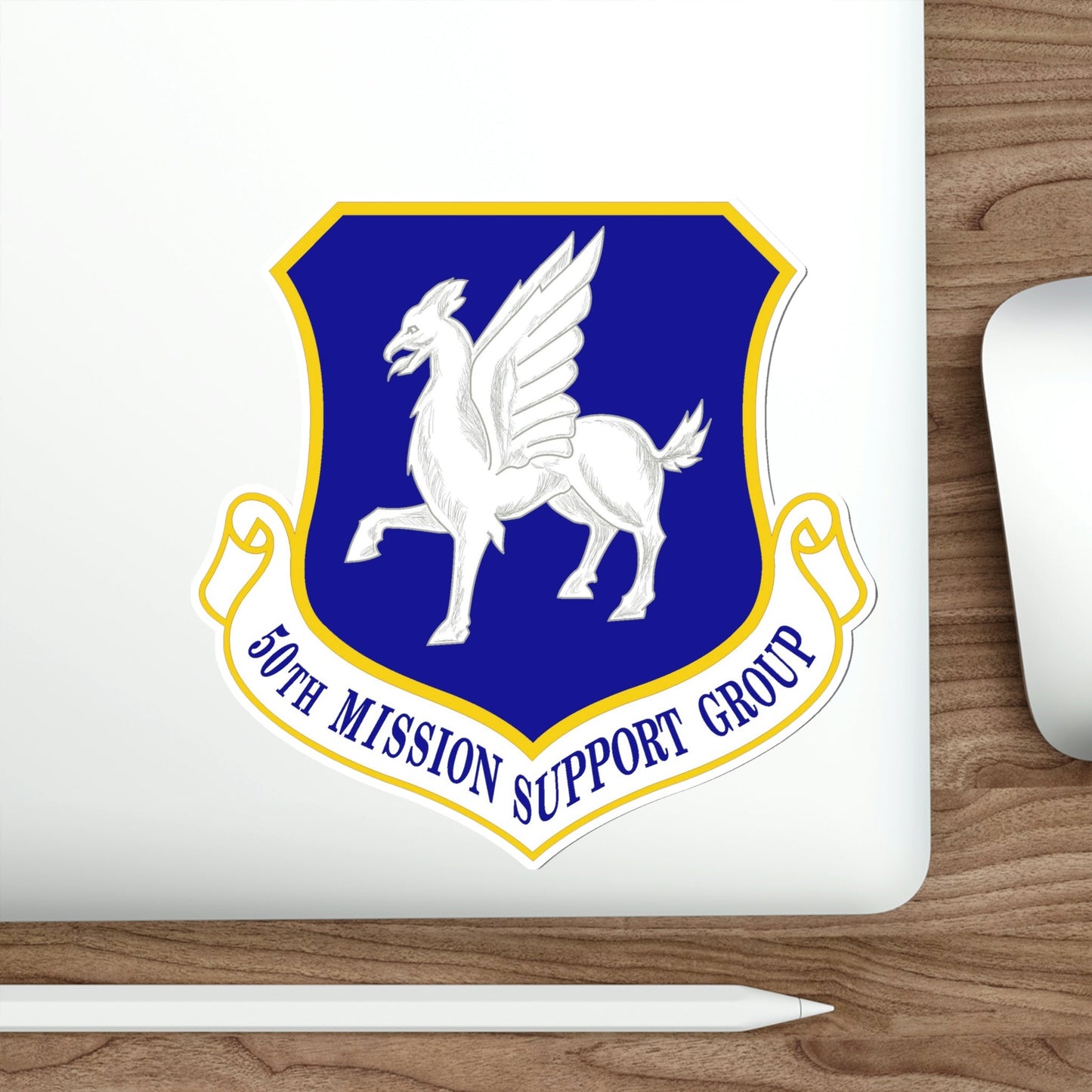 50th Mission Support Group (U.S. Air Force) STICKER Vinyl Die-Cut Decal-The Sticker Space