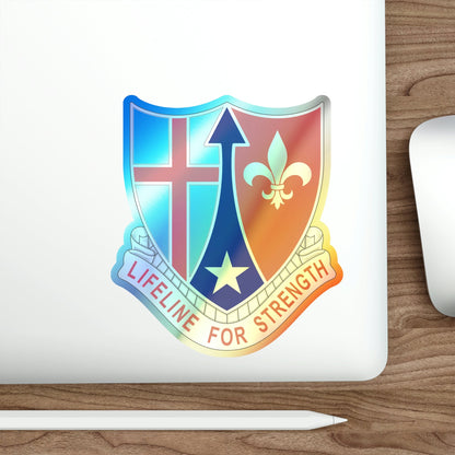 519 Hospital Center (U.S. Army) Holographic STICKER Die-Cut Vinyl Decal-The Sticker Space