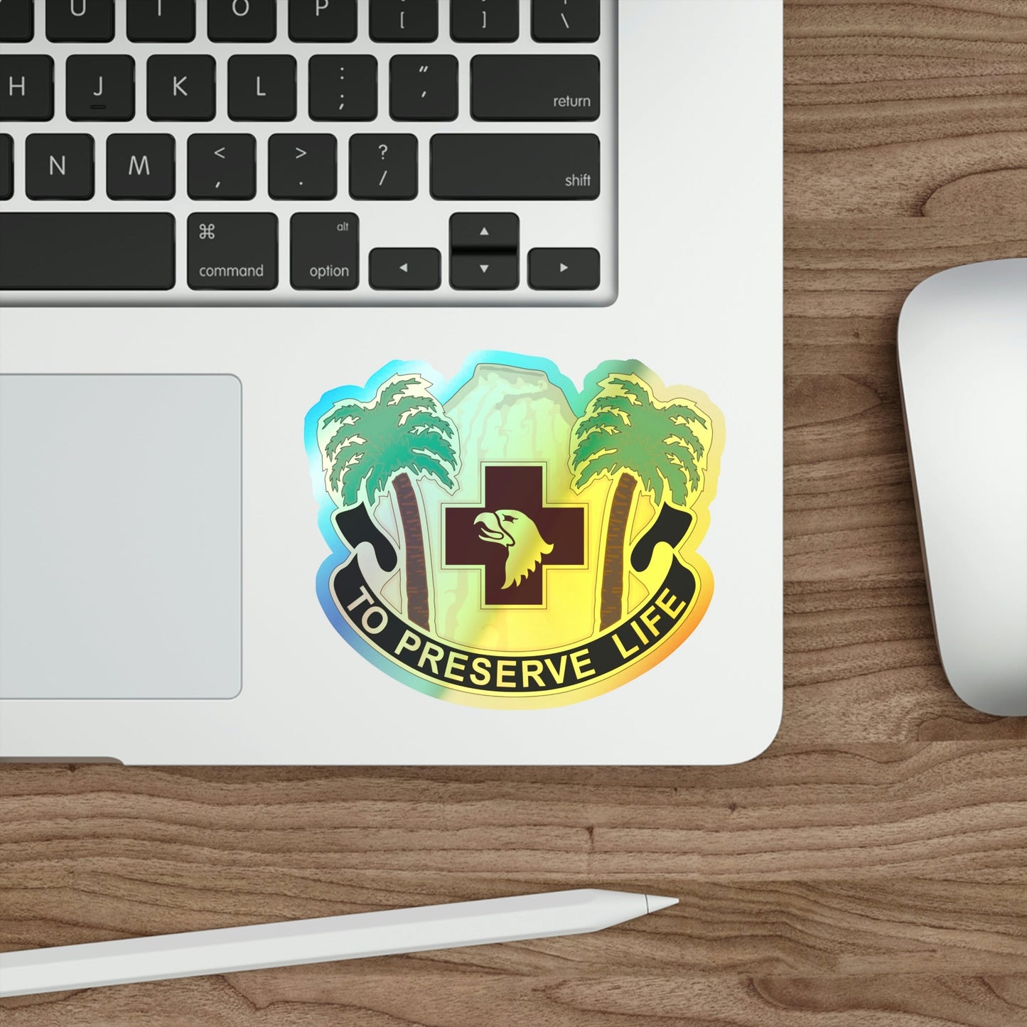 531st Hospital Center (U.S. Army) Holographic STICKER Die-Cut Vinyl Decal-The Sticker Space