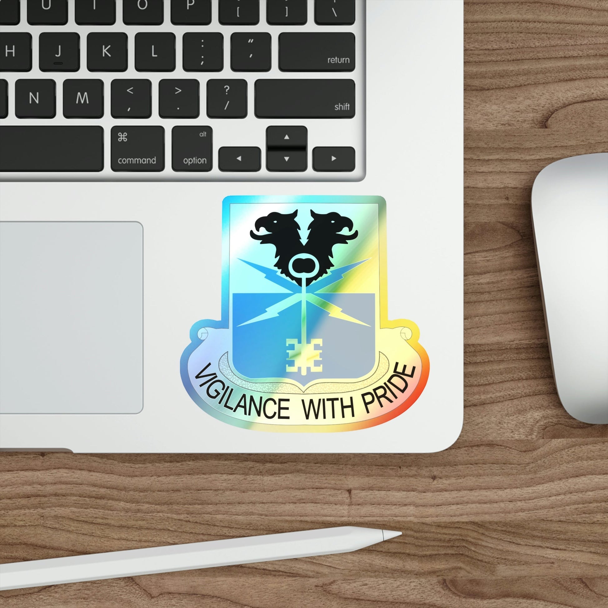 533 Military Intelligence Battalion (U.S. Army) Holographic STICKER Die-Cut Vinyl Decal-The Sticker Space