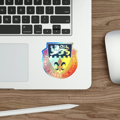 55 Personnel Services Battalion (U.S. Army) Holographic STICKER Die-Cut Vinyl Decal-The Sticker Space