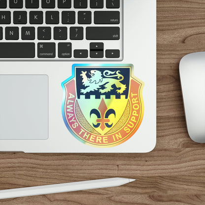 55 Personnel Services Battalion (U.S. Army) Holographic STICKER Die-Cut Vinyl Decal-The Sticker Space