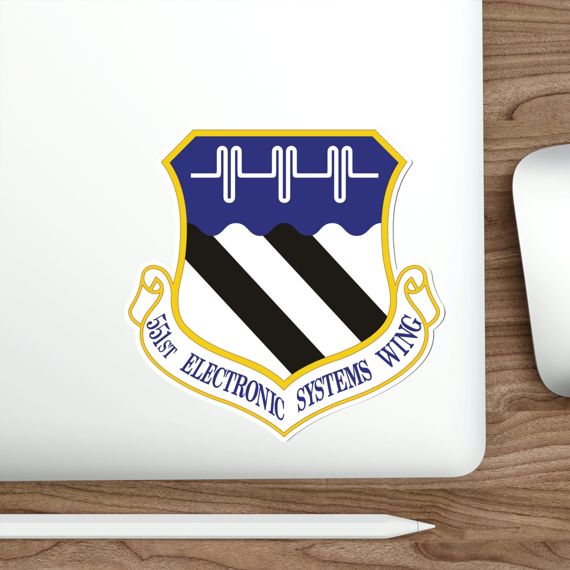 551st Electronic Systems Wing (U.S. Air Force) STICKER Vinyl Die-Cut Decal-The Sticker Space