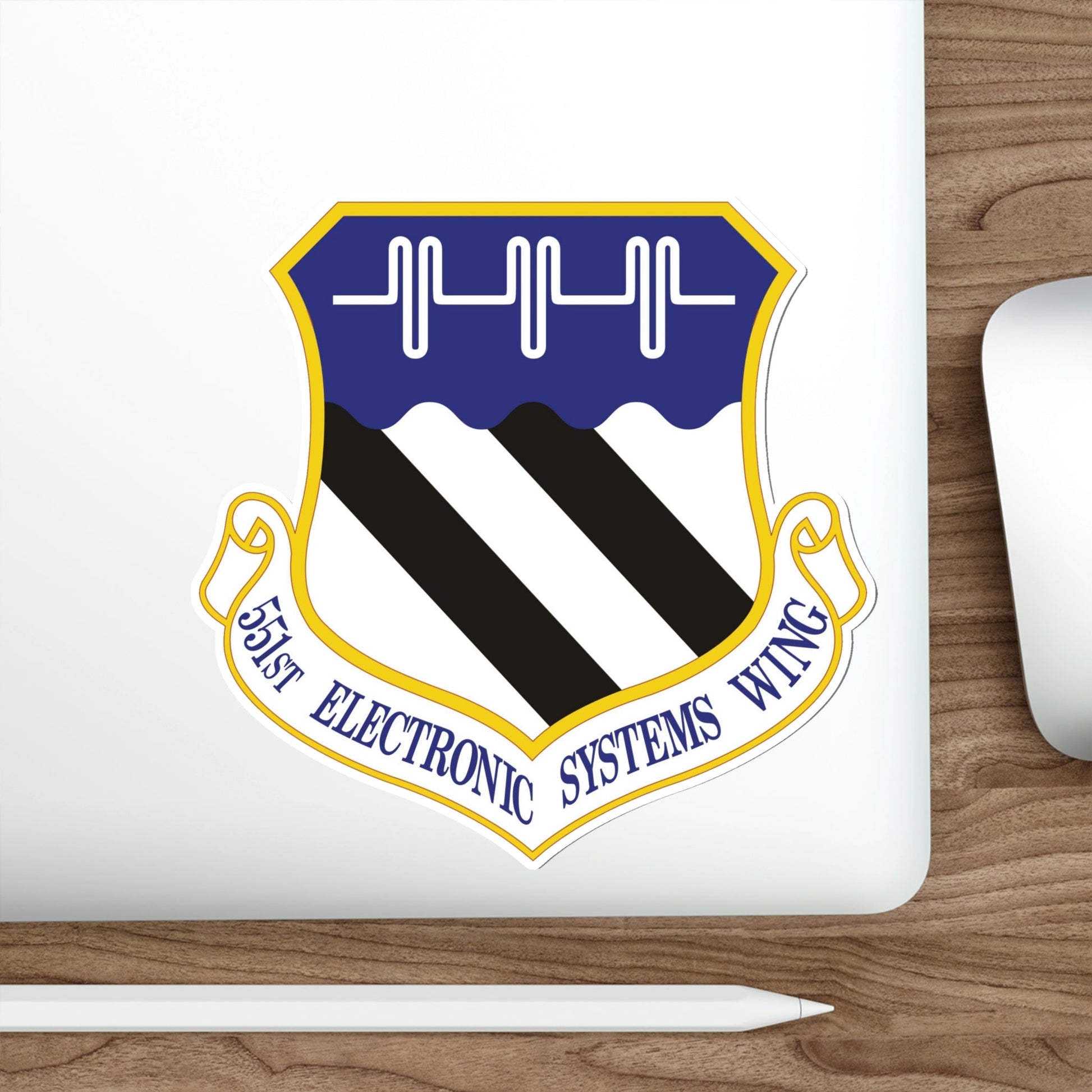 551st Electronic Systems Wing (U.S. Air Force) STICKER Vinyl Die-Cut Decal-The Sticker Space