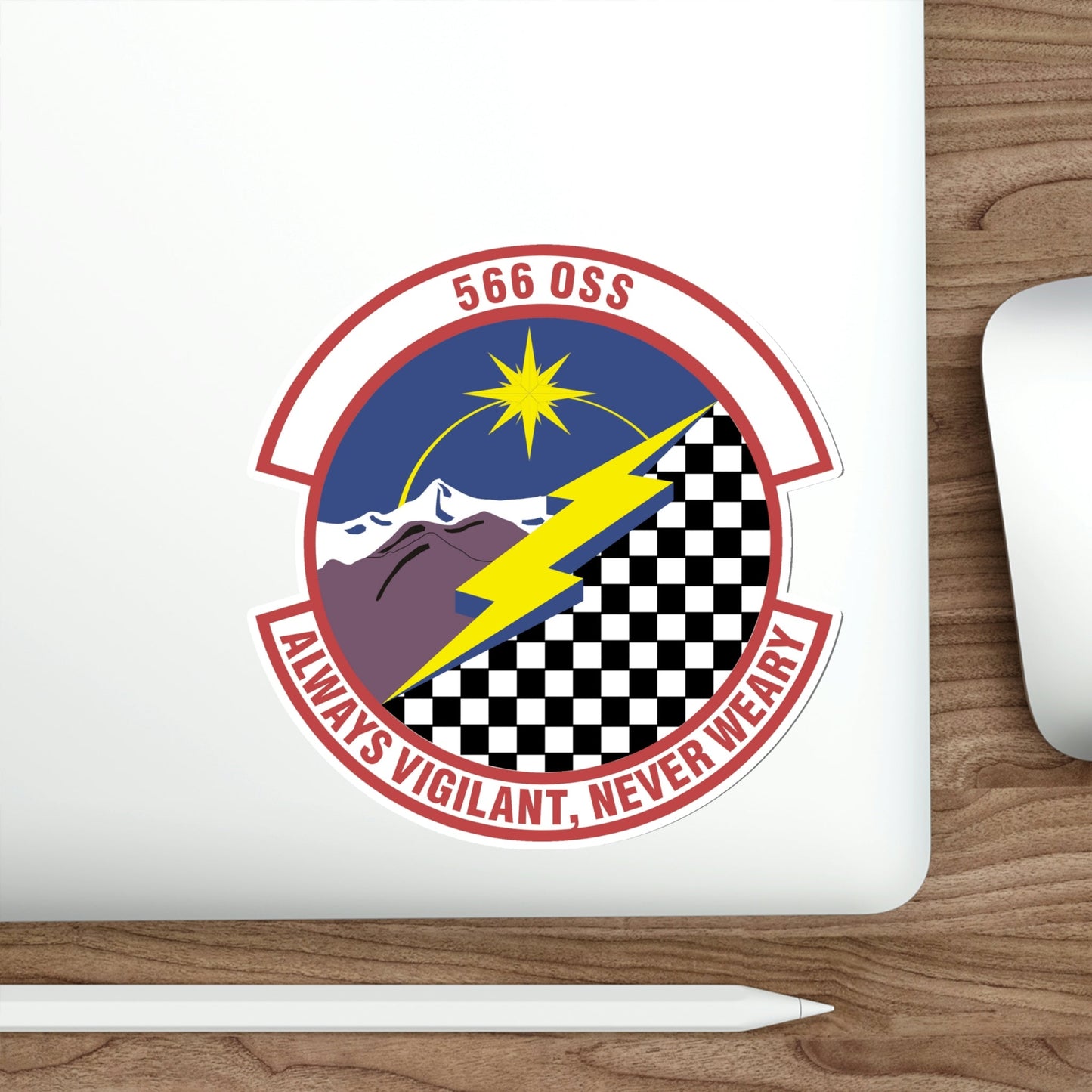 566th Operations Support Squadron (U.S. Air Force) STICKER Vinyl Die-Cut Decal-The Sticker Space