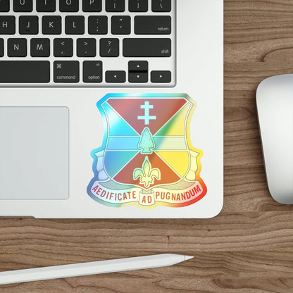 578 Engineer Battalion (U.S. Army) Holographic STICKER Die-Cut Vinyl Decal-The Sticker Space