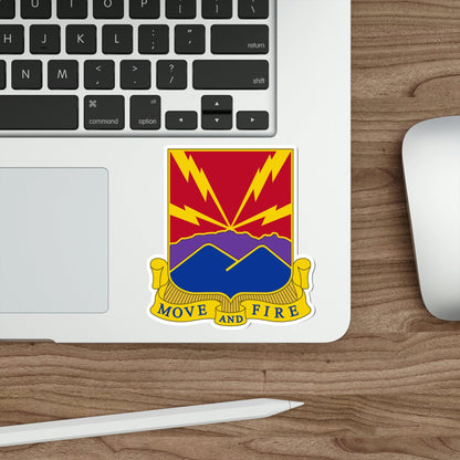 593rd Field Artillery Battalion (U.S. Army) STICKER Vinyl Die-Cut Decal-The Sticker Space