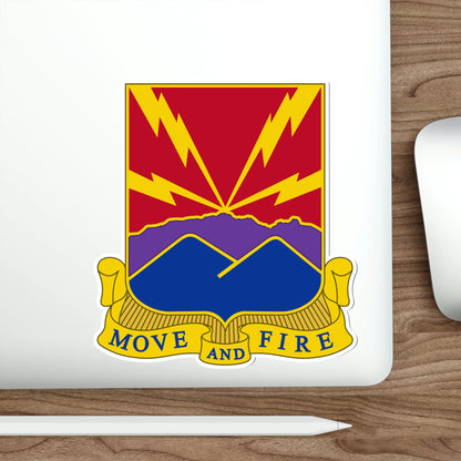 593rd Field Artillery Battalion (U.S. Army) STICKER Vinyl Die-Cut Decal-The Sticker Space