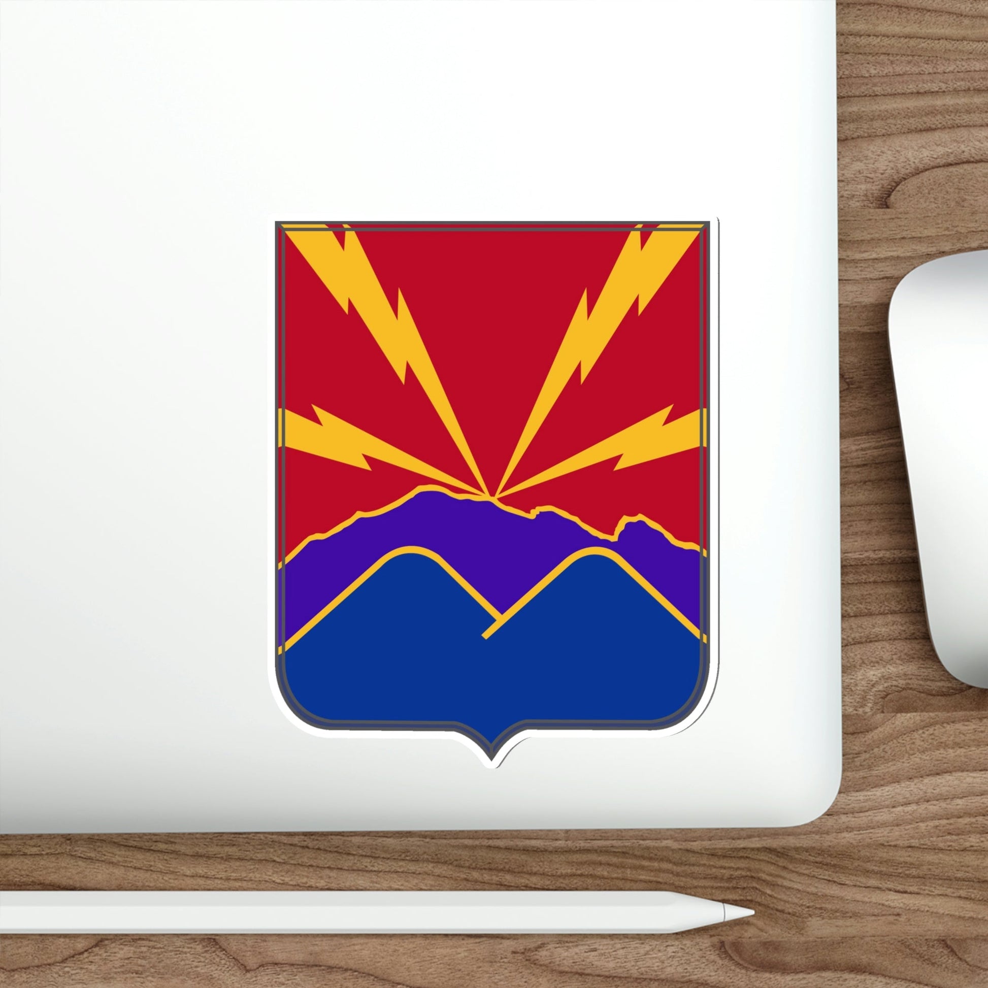 593rd Field Artillery Battalion v2 (U.S. Army) STICKER Vinyl Die-Cut Decal-The Sticker Space