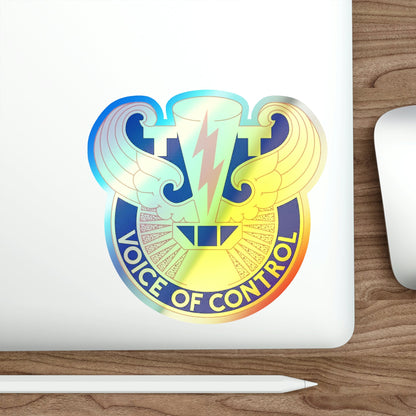 59th Air Traffic Control Battalion (U.S. Army) Holographic STICKER Die-Cut Vinyl Decal-The Sticker Space