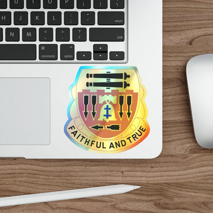 5th Artillery Regiment (U.S. Army) Holographic STICKER Die-Cut Vinyl Decal-The Sticker Space