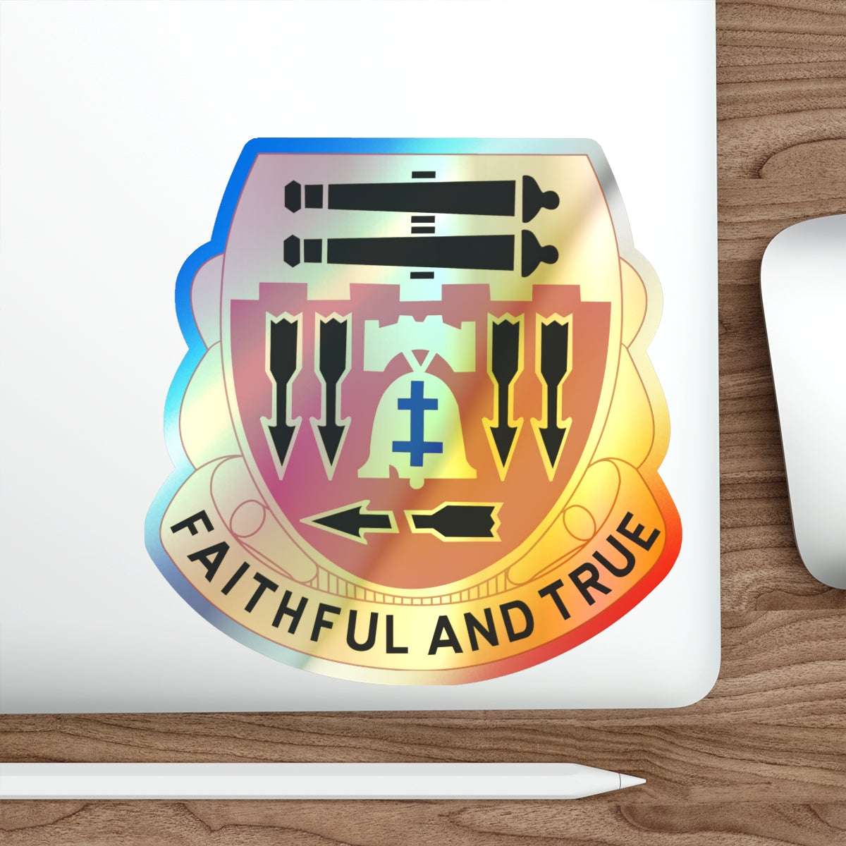 5th Artillery Regiment (U.S. Army) Holographic STICKER Die-Cut Vinyl Decal-The Sticker Space