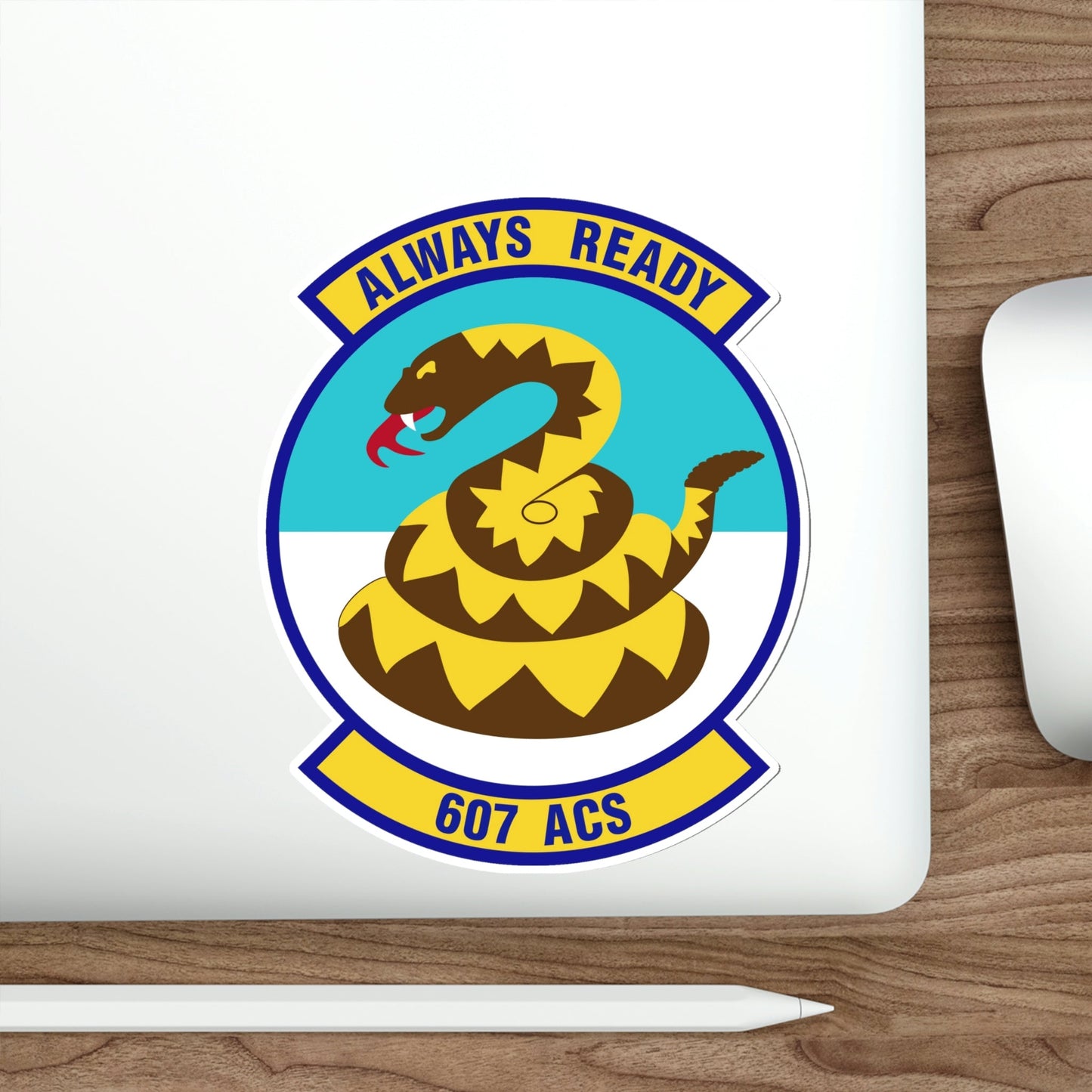 607th Air Control Squadron (U.S. Air Force) STICKER Vinyl Die-Cut Decal-The Sticker Space