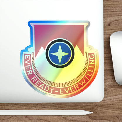 607th Armored Field Artillery Battalion (U.S. Army) Holographic STICKER Die-Cut Vinyl Decal-The Sticker Space