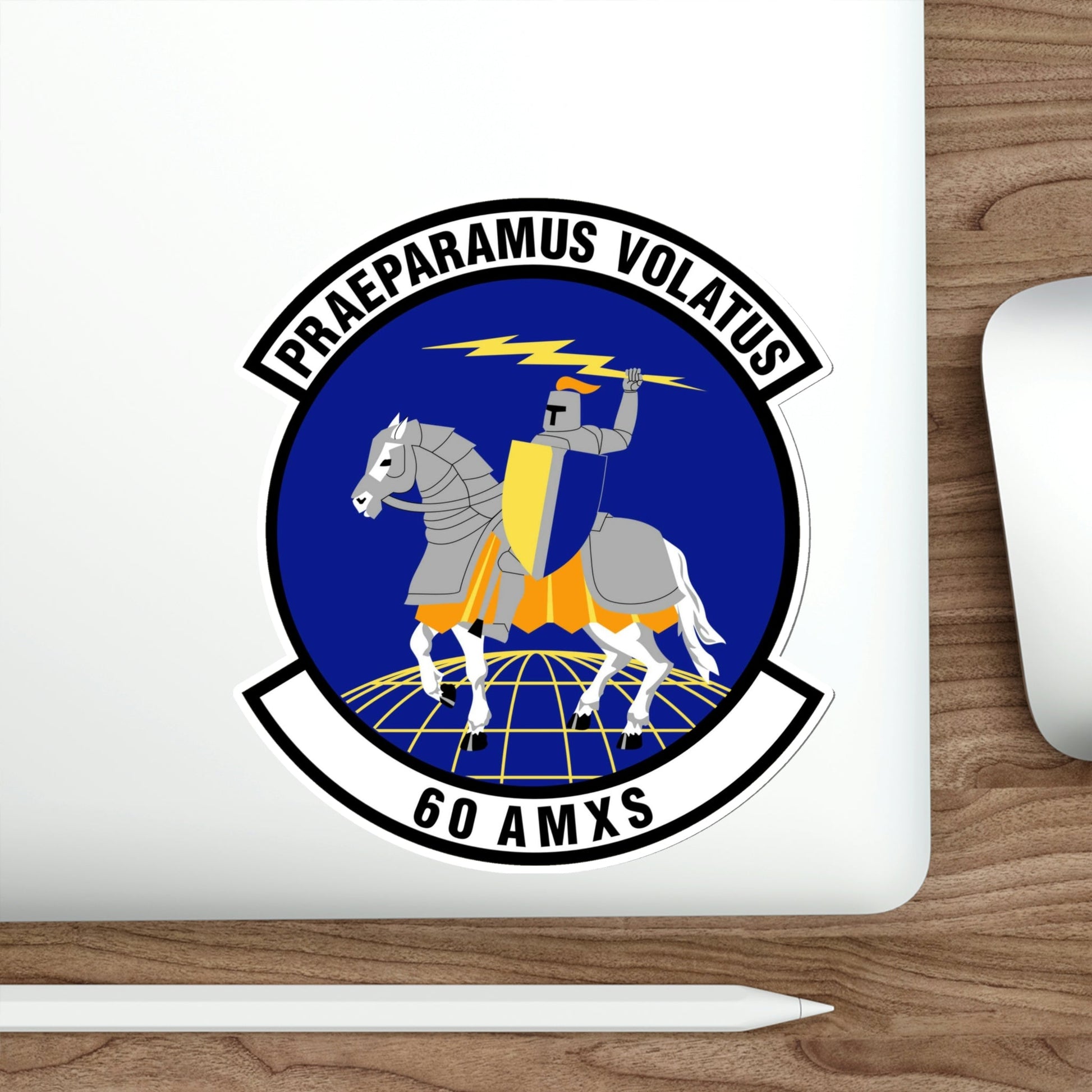 60th Aircraft Maintenance Squadron (U.S. Air Force) STICKER Vinyl Die-Cut Decal-The Sticker Space