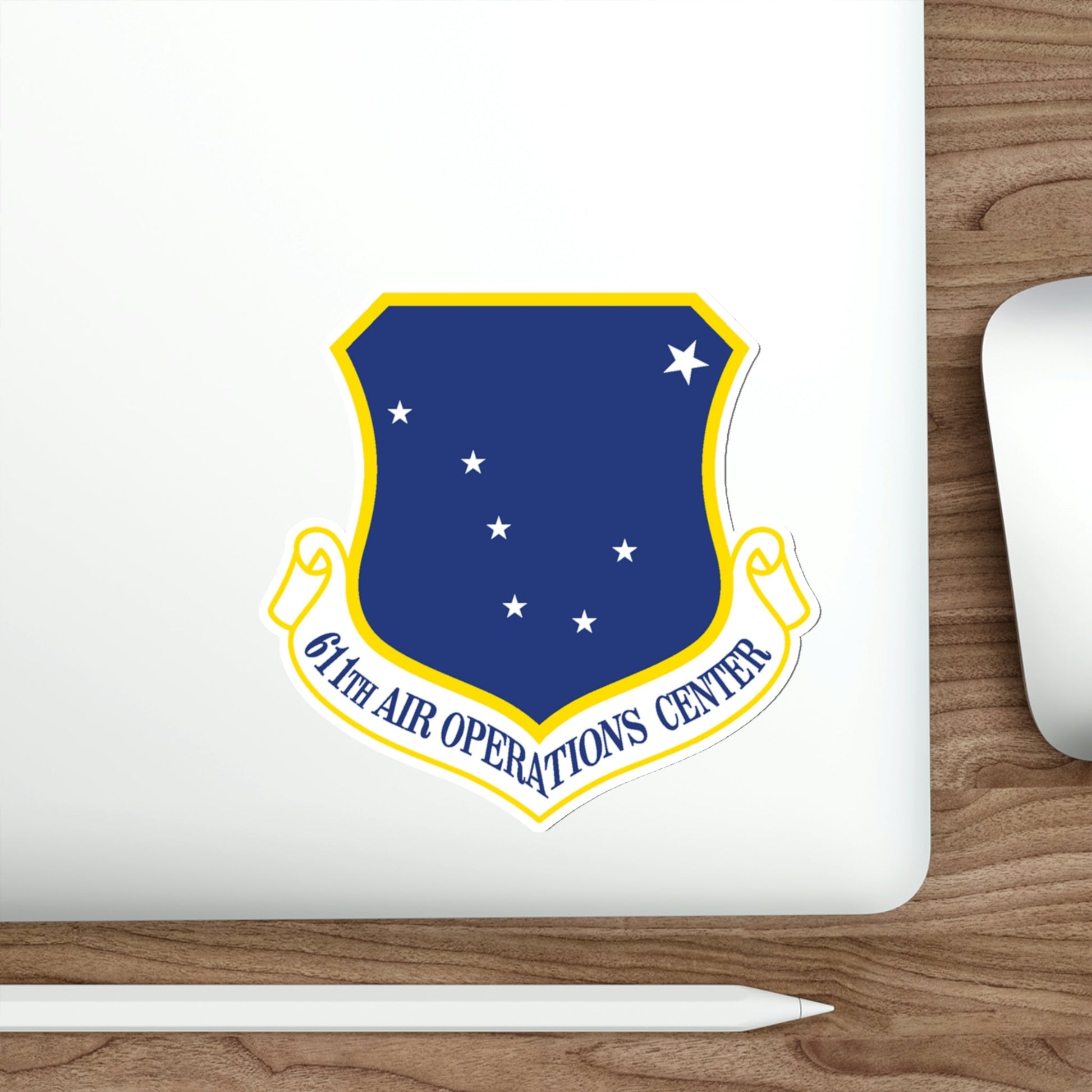 611th AOC (U.S. Air Force) STICKER Vinyl Die-Cut Decal-The Sticker Space