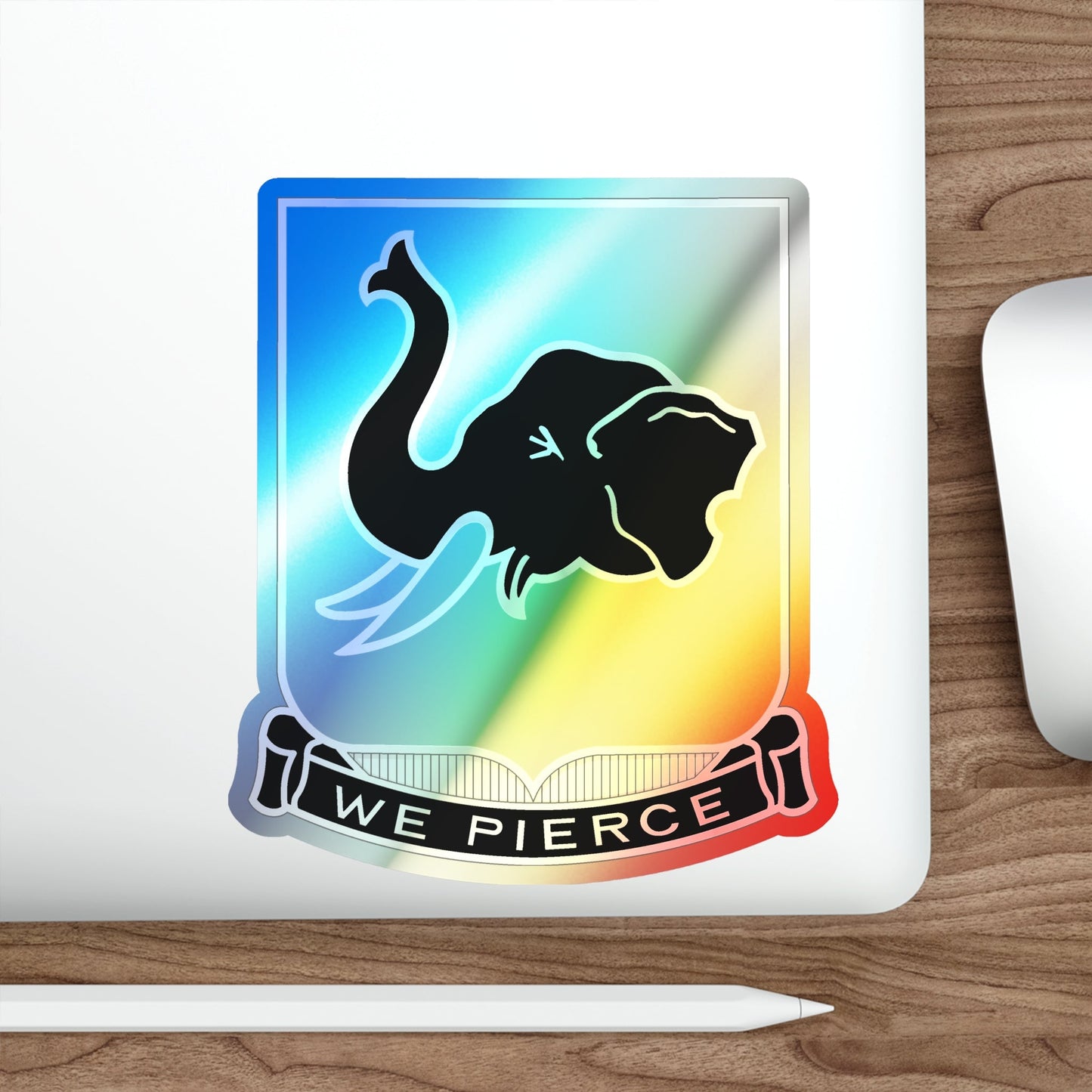 64 Armor Regiment (U.S. Army) Holographic STICKER Die-Cut Vinyl Decal-The Sticker Space