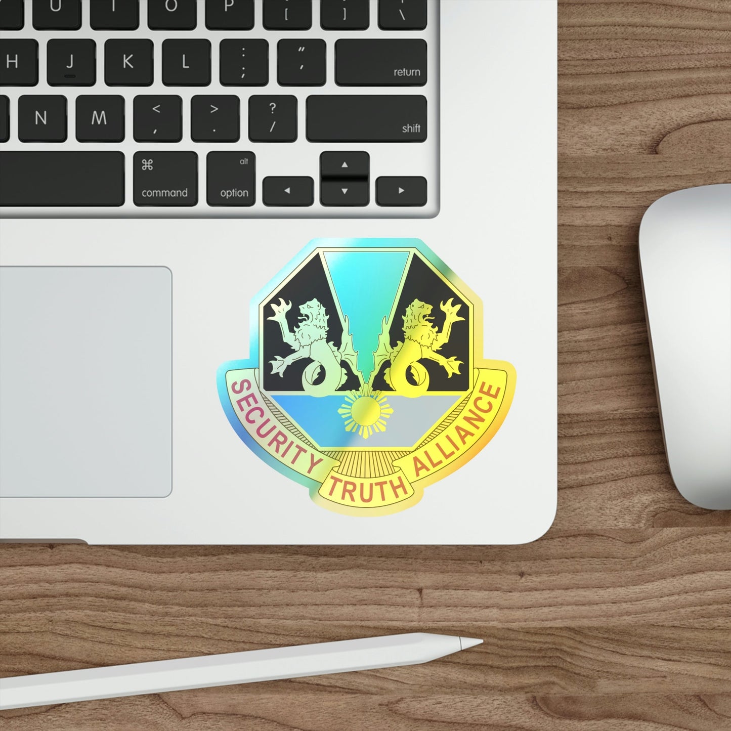 650 Military Intelligence Group 2 (U.S. Army) Holographic STICKER Die-Cut Vinyl Decal-The Sticker Space