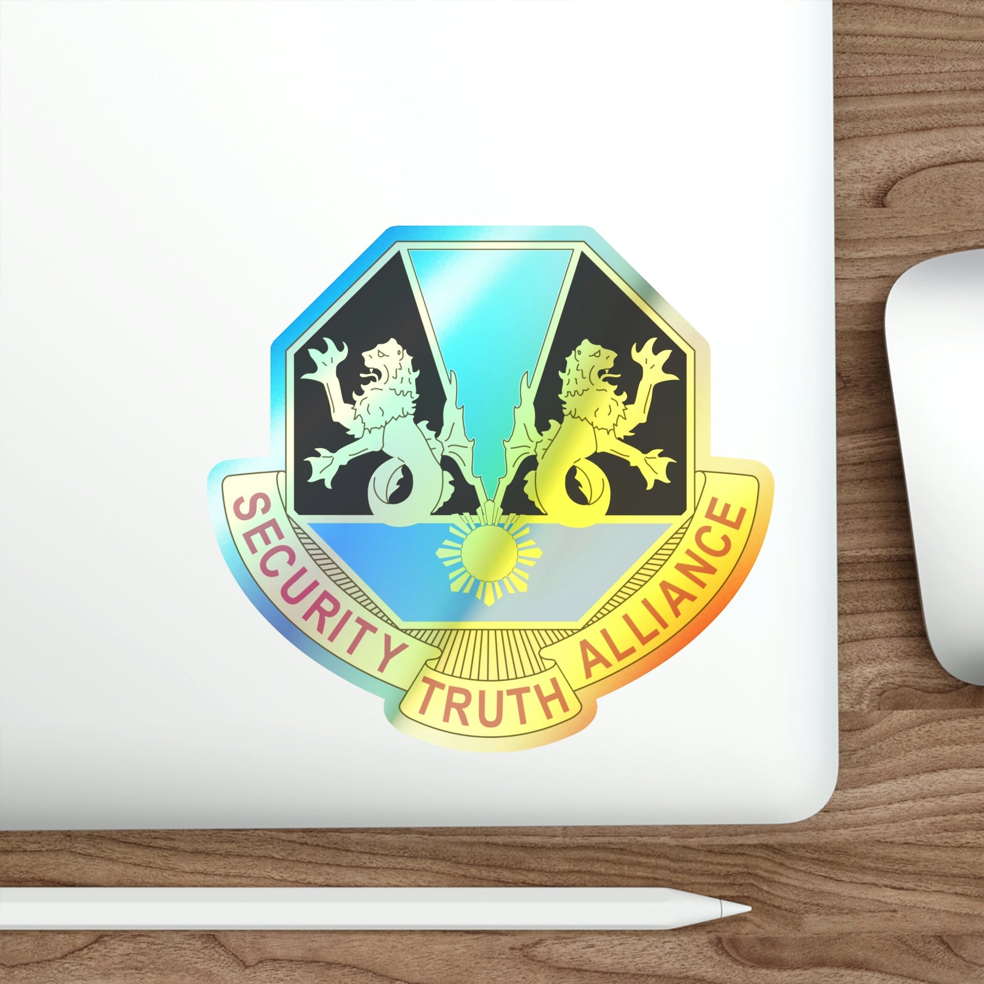 650 Military Intelligence Group 2 (U.S. Army) Holographic STICKER Die-Cut Vinyl Decal-The Sticker Space