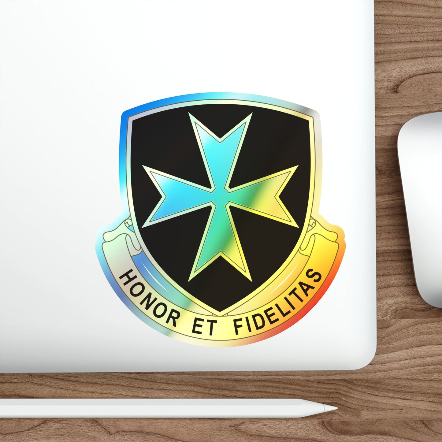 65th Infantry Regiment (U.S. Army) Holographic STICKER Die-Cut Vinyl Decal-The Sticker Space