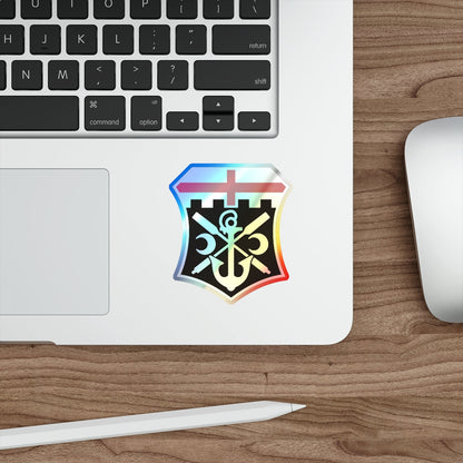 7 Engineer Battalion (U.S. Army) Holographic STICKER Die-Cut Vinyl Decal-The Sticker Space