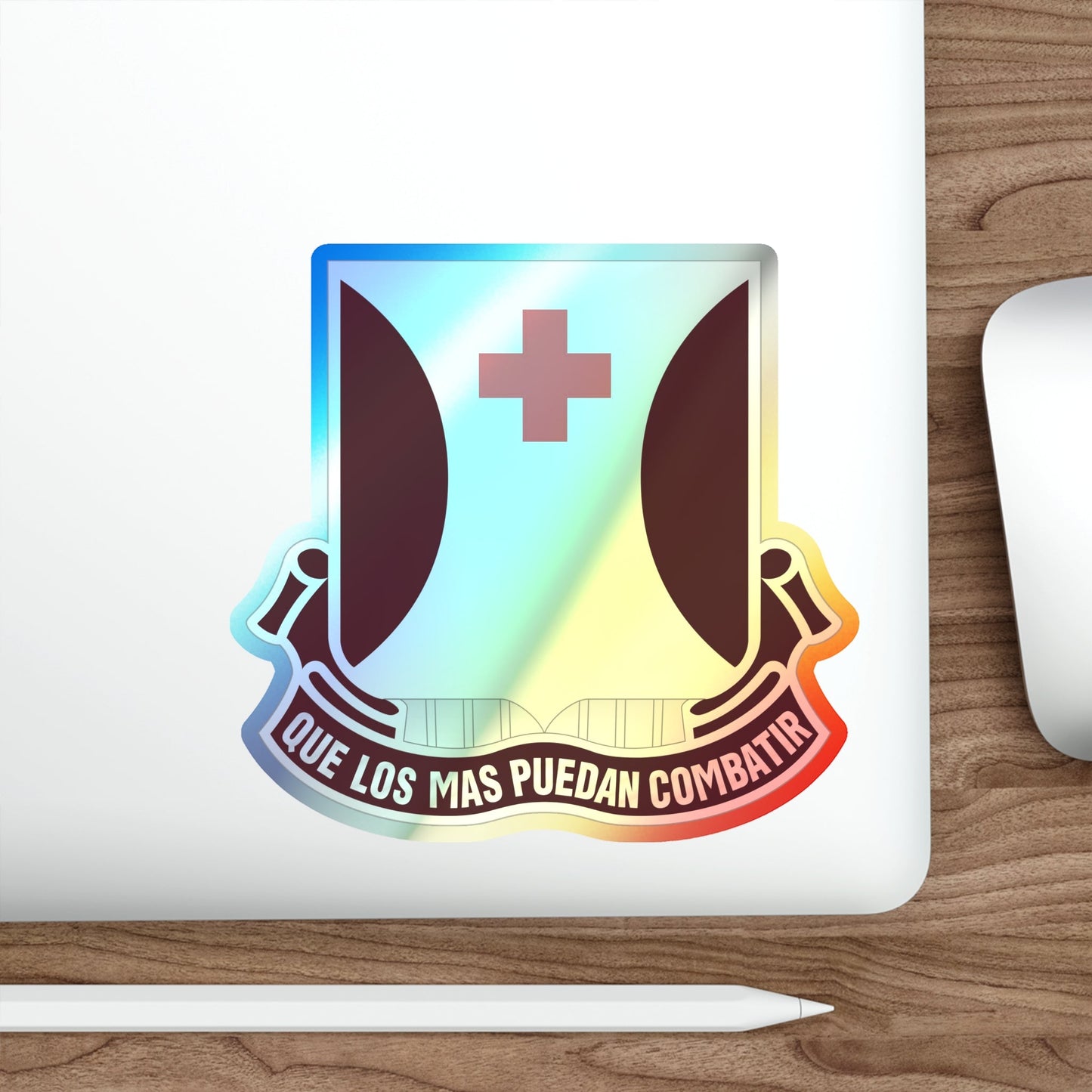 70 Medical Battalion (U.S. Army) Holographic STICKER Die-Cut Vinyl Decal-The Sticker Space