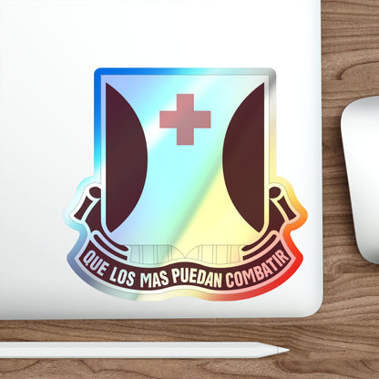 70 Medical Battalion (U.S. Army) Holographic STICKER Die-Cut Vinyl Decal-The Sticker Space