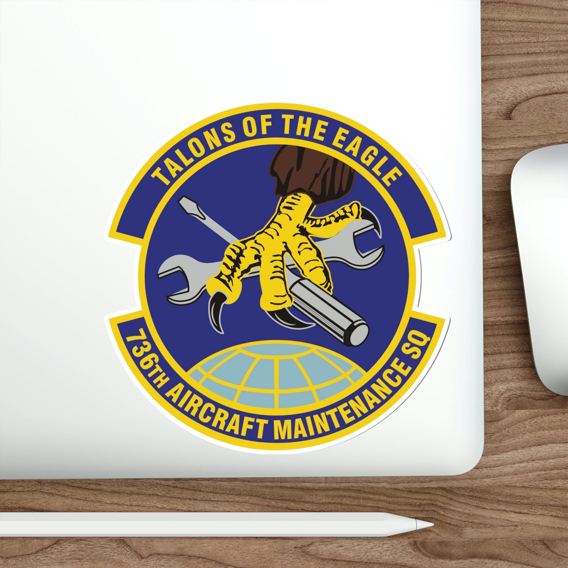 736th Aircraft Maintenance Squadron (U.S. Air Force) STICKER Vinyl Die-Cut Decal-The Sticker Space