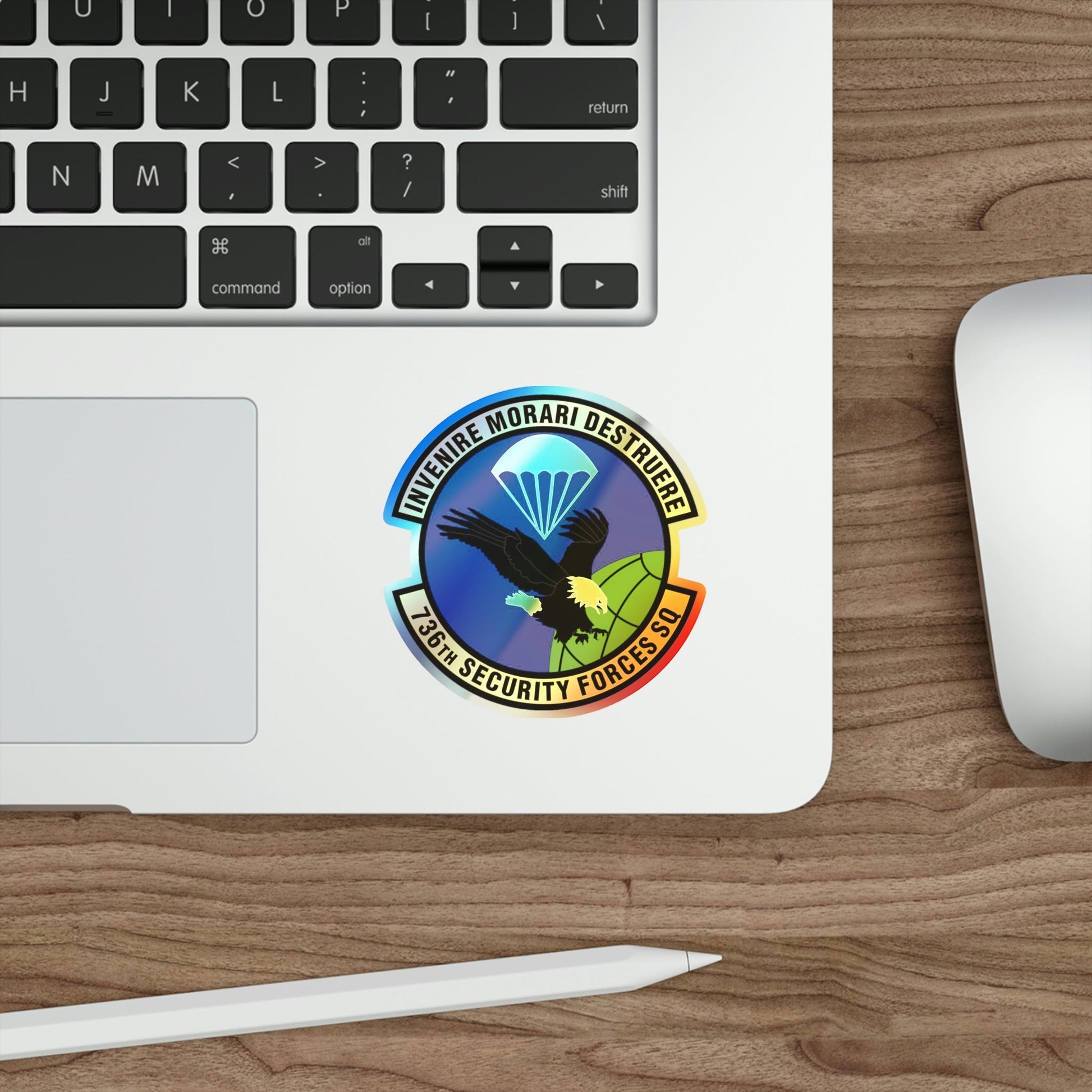 736th Security Forces Squadron (U.S. Air Force) Holographic STICKER Die-Cut Vinyl Decal-The Sticker Space