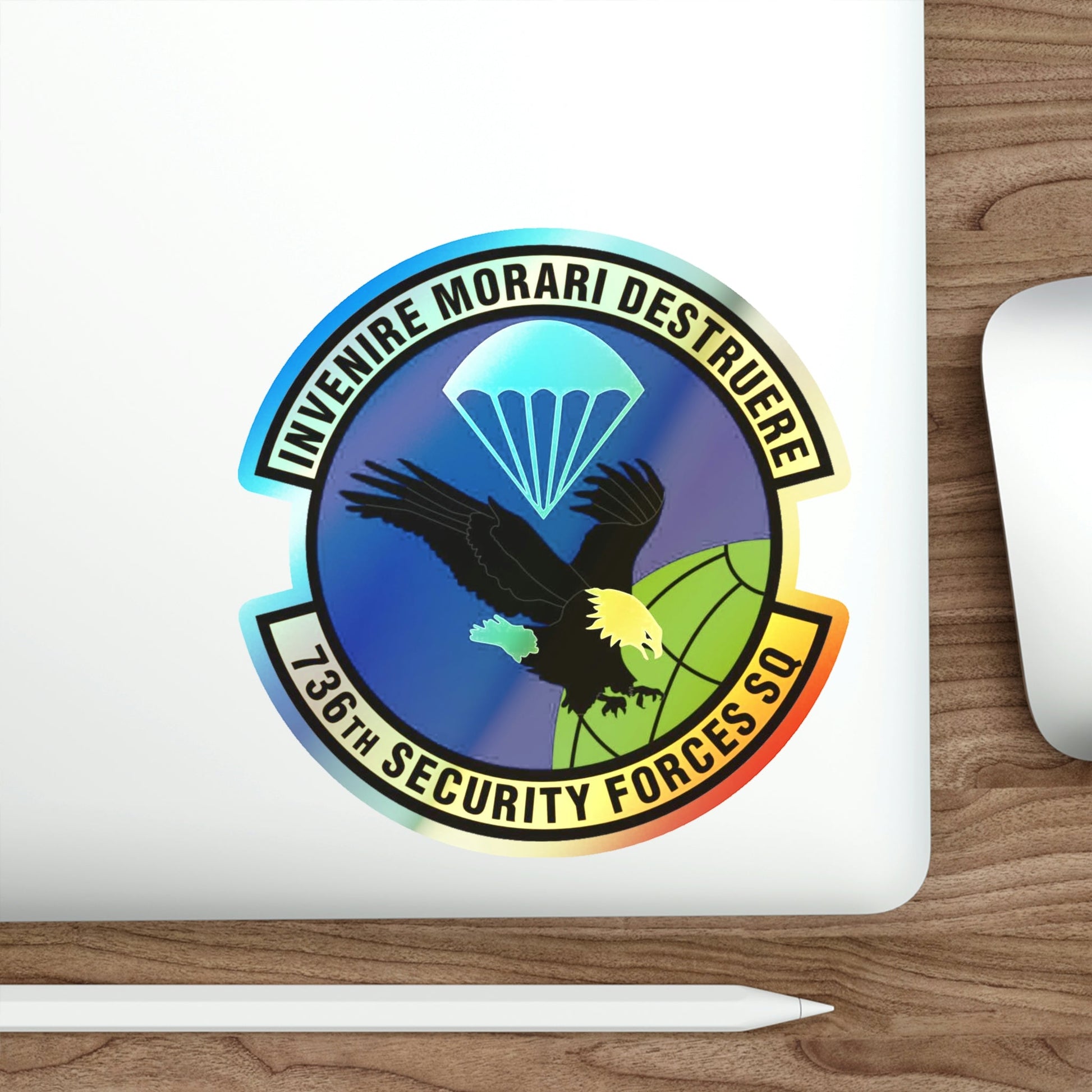 736th Security Forces Squadron (U.S. Air Force) Holographic STICKER Die-Cut Vinyl Decal-The Sticker Space