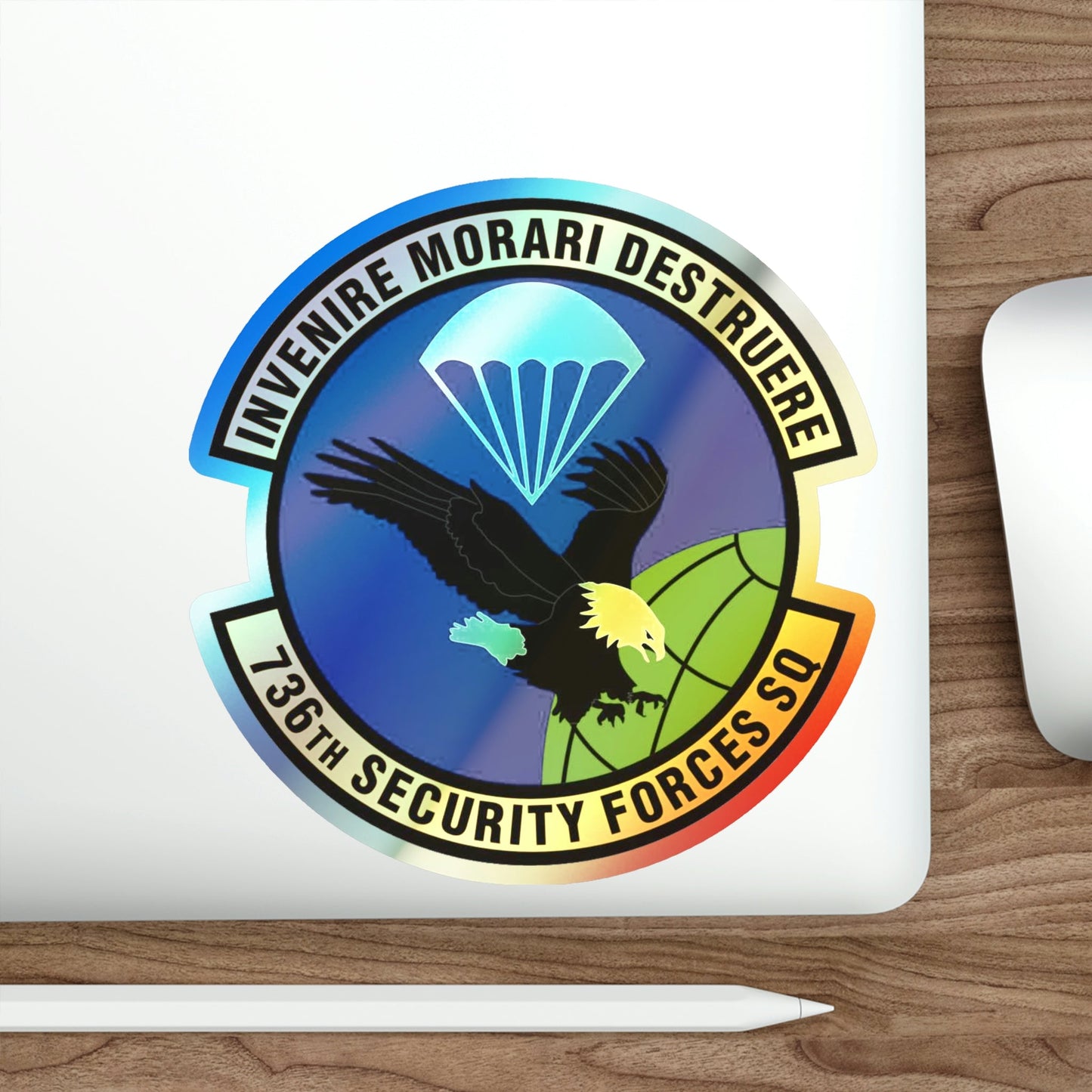 736th Security Forces Squadron (U.S. Air Force) Holographic STICKER Die-Cut Vinyl Decal-The Sticker Space