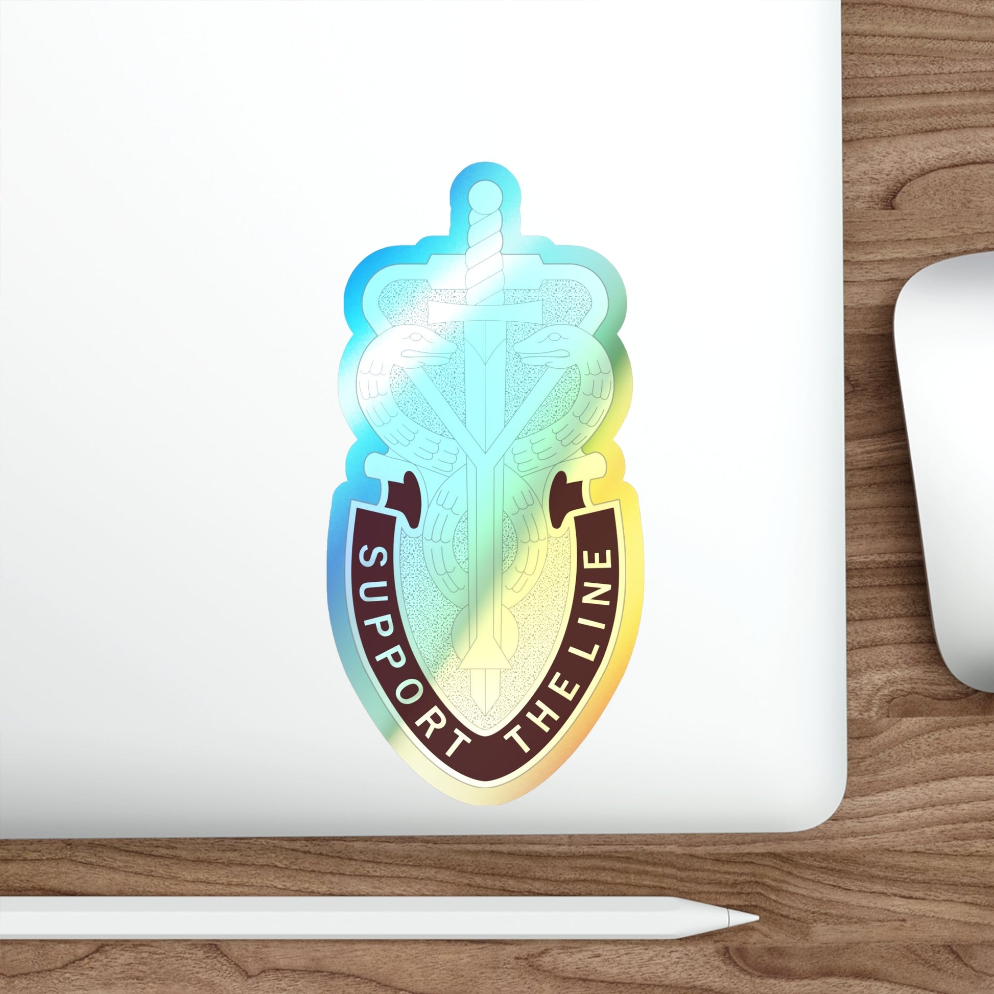 74 Medical Battalion (U.S. Army) Holographic STICKER Die-Cut Vinyl Decal-The Sticker Space
