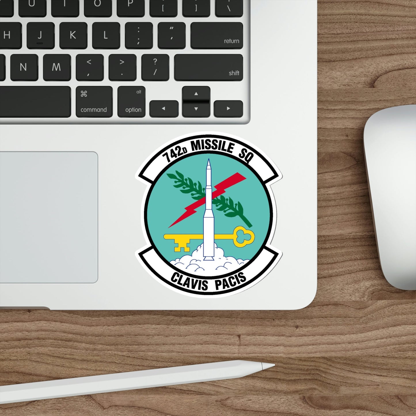 742 Missile Squadron AFGSC (U.S. Air Force) STICKER Vinyl Die-Cut Decal-The Sticker Space