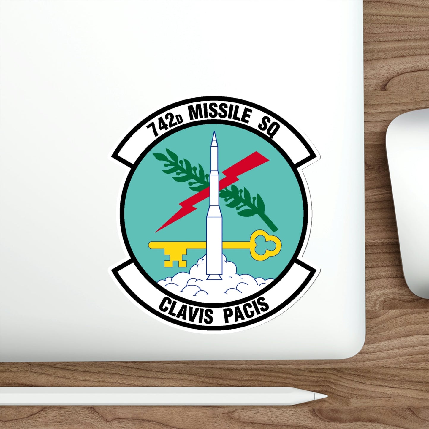 742 Missile Squadron AFGSC (U.S. Air Force) STICKER Vinyl Die-Cut Decal-The Sticker Space