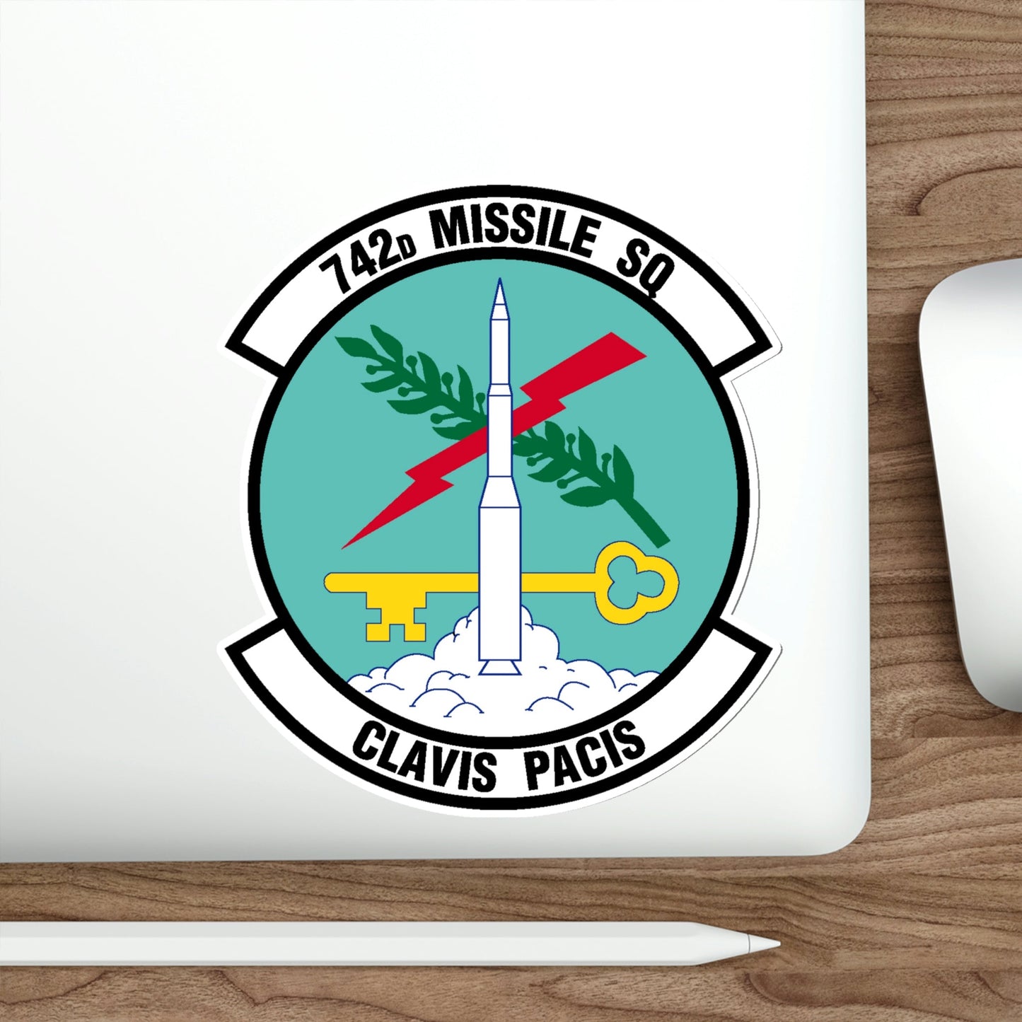 742 Missile Squadron AFGSC (U.S. Air Force) STICKER Vinyl Die-Cut Decal-The Sticker Space