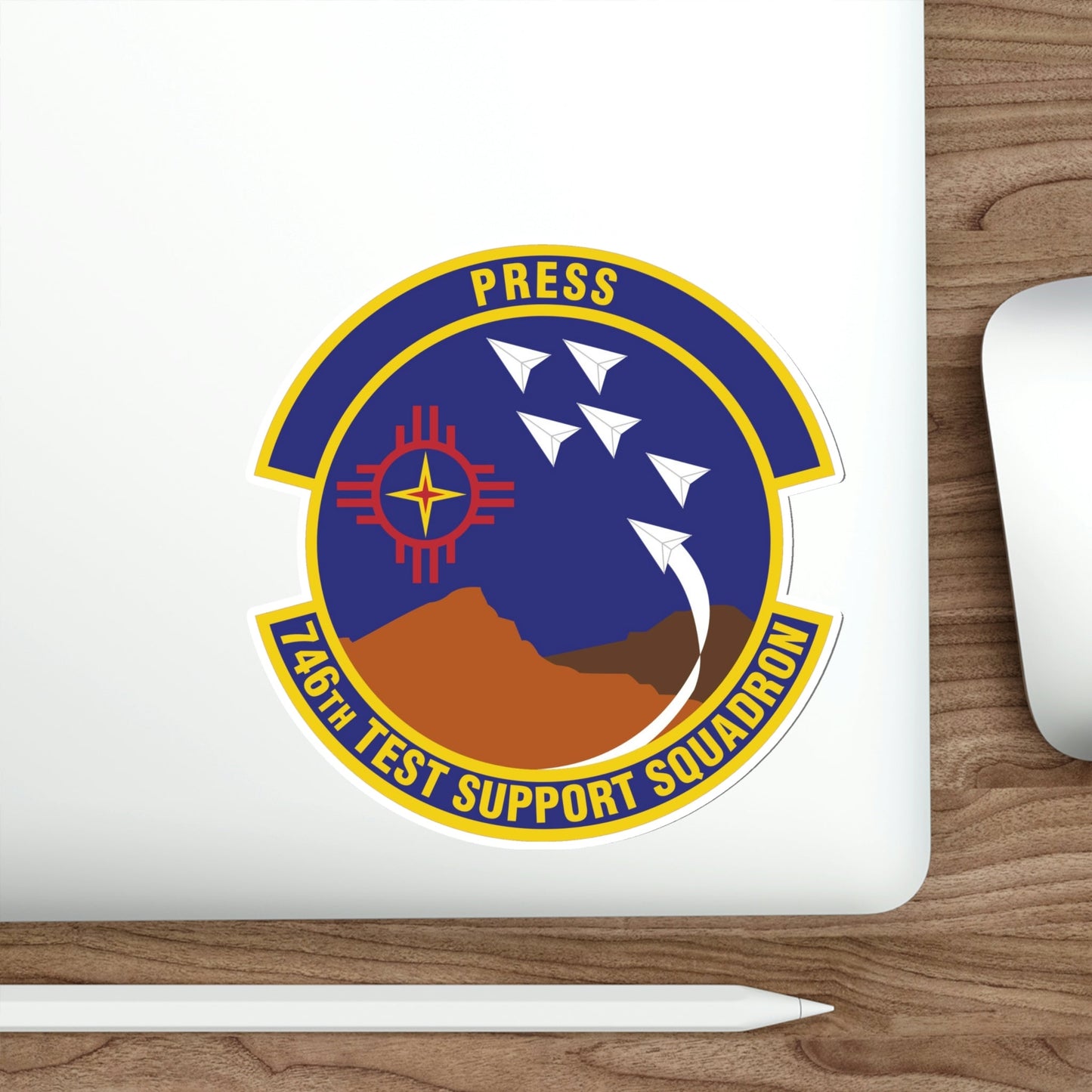 746th Test Support Squadron (U.S. Air Force) STICKER Vinyl Die-Cut Decal-The Sticker Space