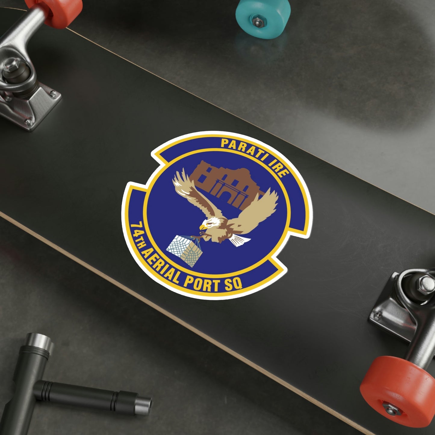 74th Aerial Port Squadron (U.S. Air Force) STICKER Vinyl Die-Cut Decal-The Sticker Space