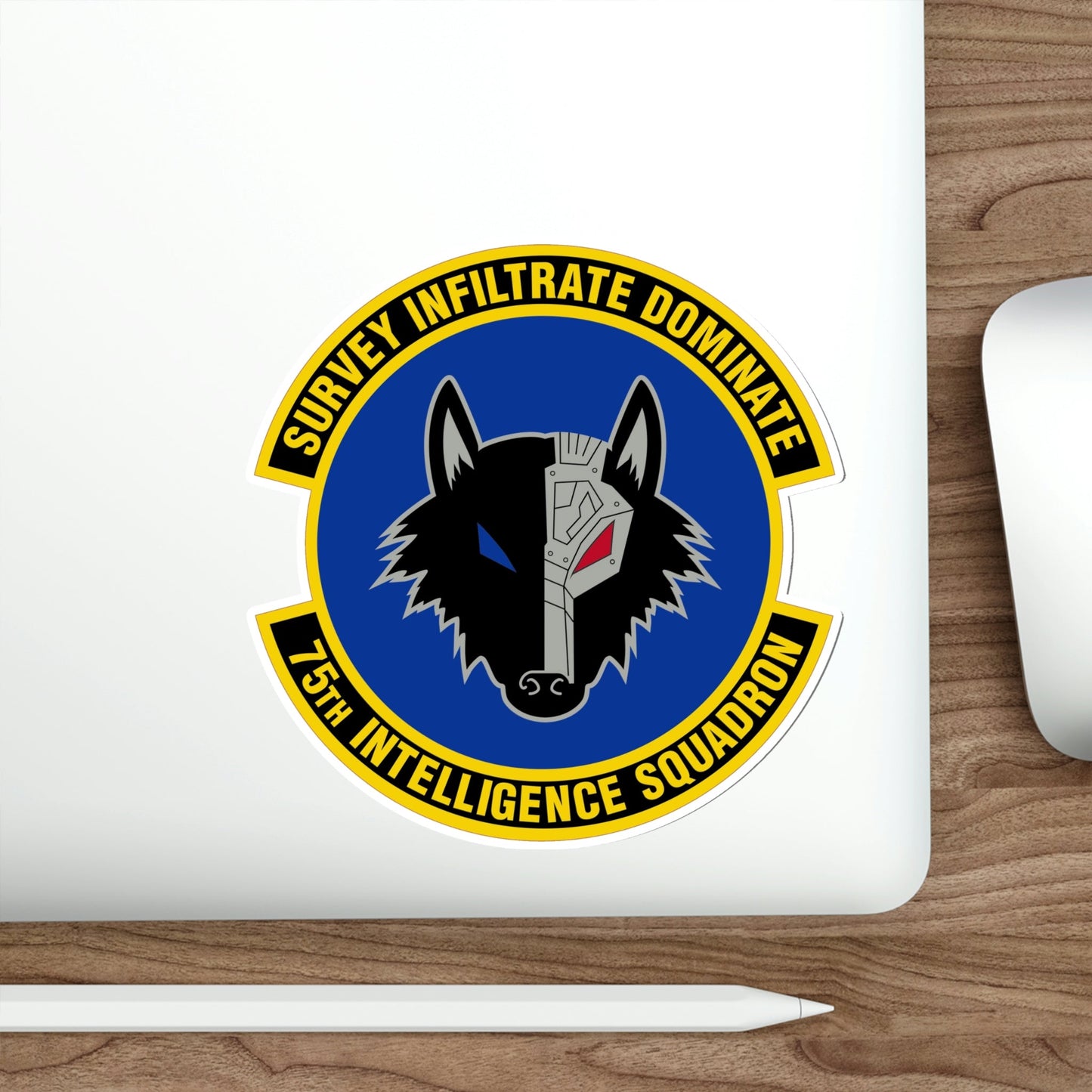 75 Intelligence Squadron ACC (U.S. Air Force) STICKER Vinyl Die-Cut Decal-The Sticker Space